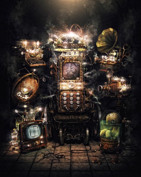 Стимпанк обои