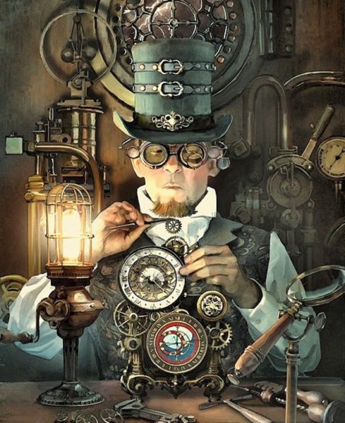 Гарри Поттер стимпанк