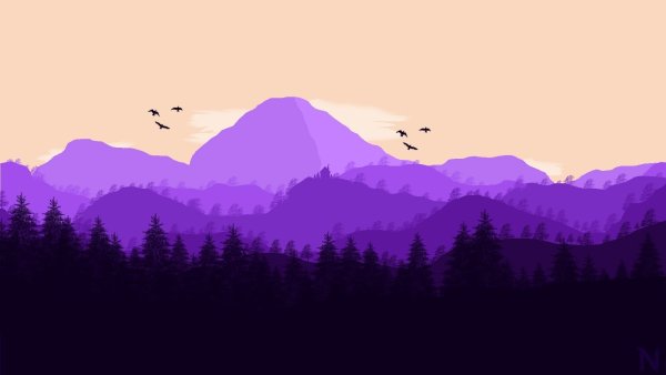 Пиксельные пейзажи