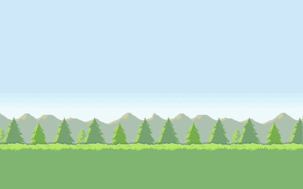 Пиксельные фоны для игр