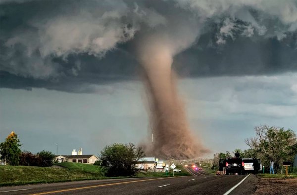 Штат Канзас природа Торнадо