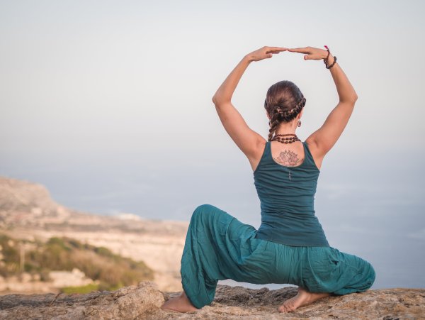 Йога поза Намасте