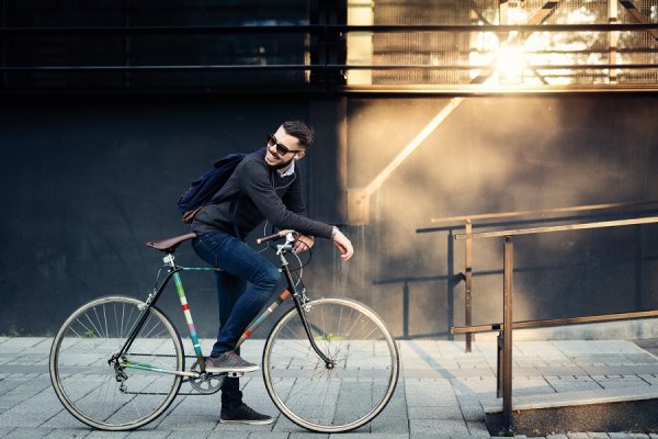 Стильный велосипед
