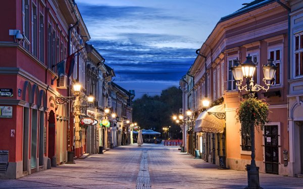Бирмингем улицы фонари