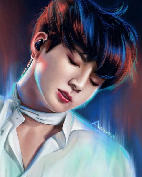 BTS Art Чонгук