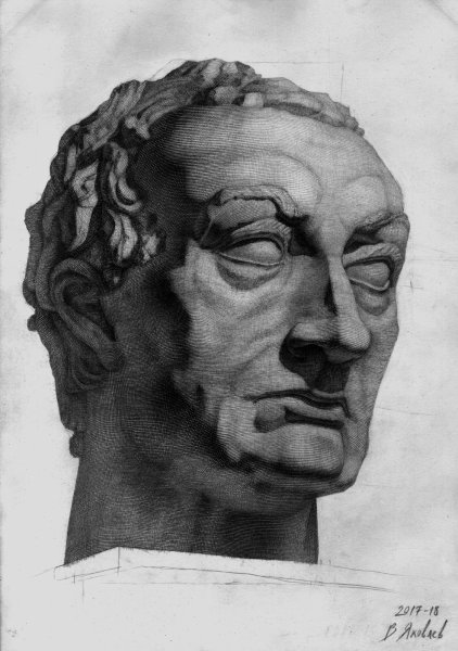 Гипсовая голова Гаттамелаты (Донателло)