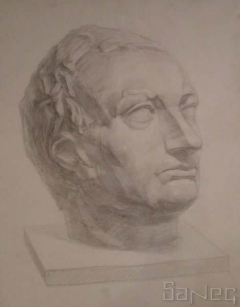 Гаттамелата профиль построение