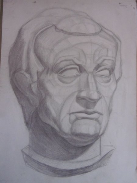 Гипсовая голова Гаттамелаты (Донателло)