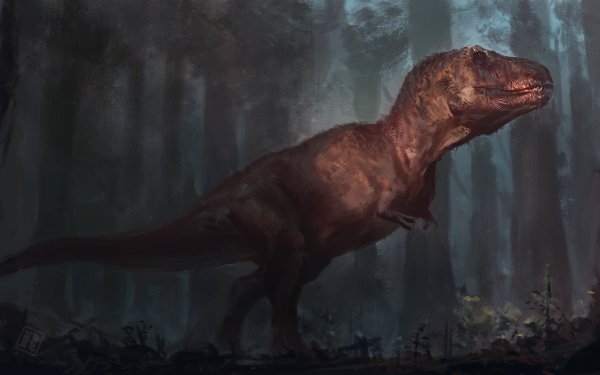 Мертвый Тираннозавр рекс