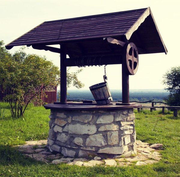 Отделка колодца