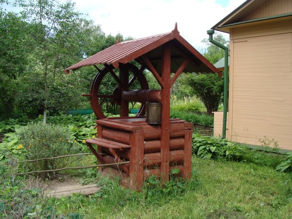 Колодец в деревне