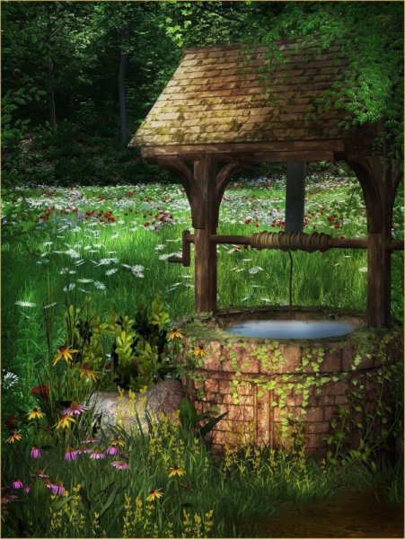 Цыганская сказка Волшебный колодец картинки