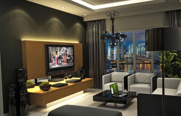 Стильный интерьер гостиной