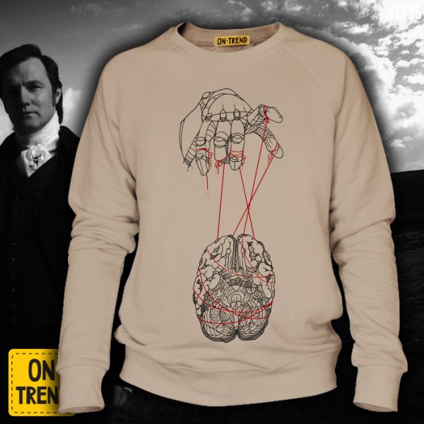 Толстовка с принтом