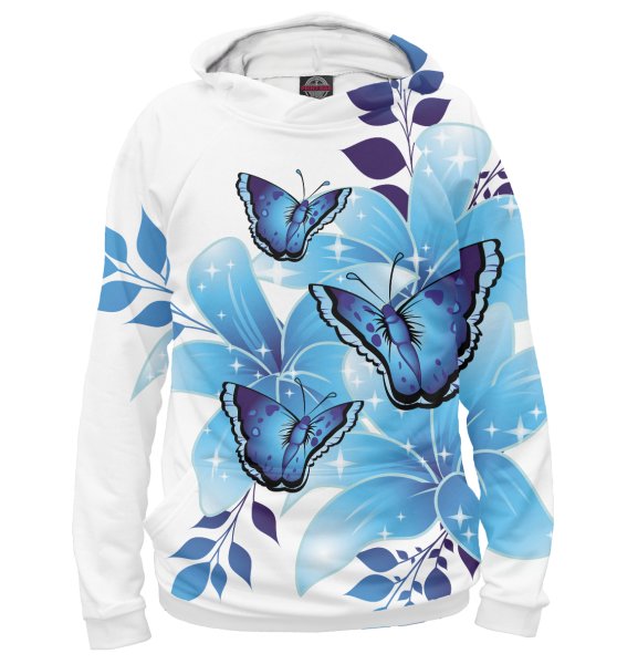 Худи с бабочками