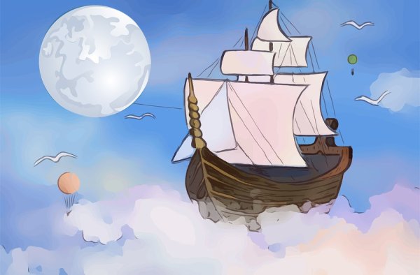 Сказочный корабль