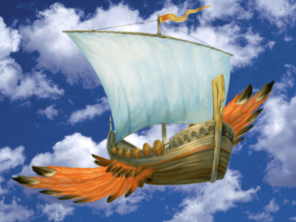 Летучий корабль украинская сказка