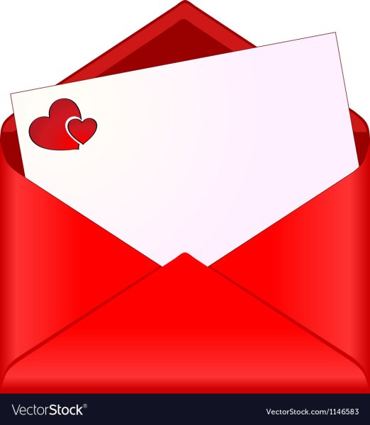 Открытый конверт