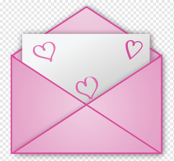 Конвертик без фона