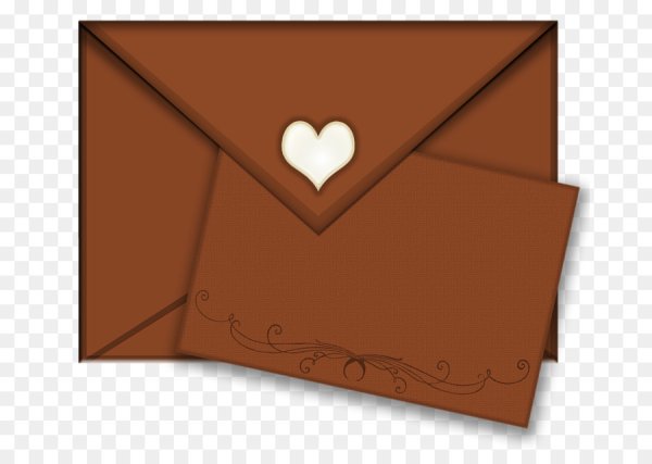 Белый конверт красивый