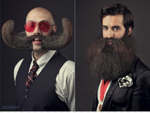 Аккуратная борода и усы