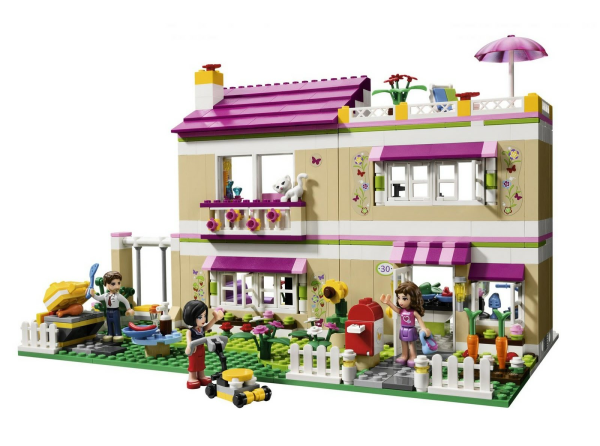 Лего friends дом Оливии