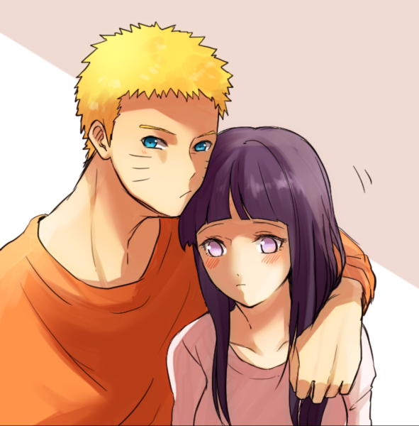 Хината Хьюга и Нарутоооо