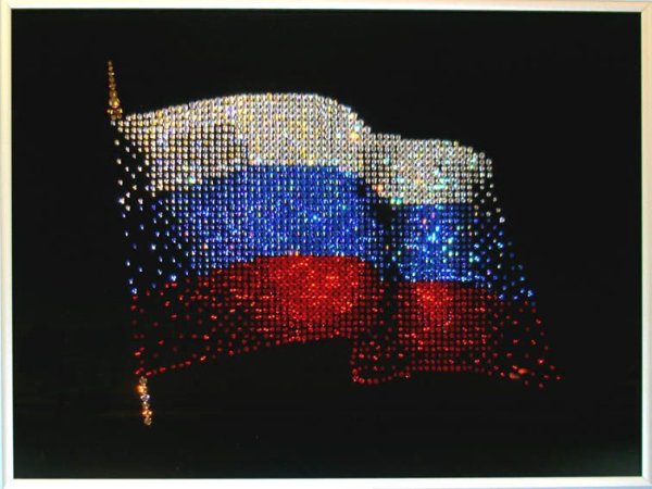 Картина флаг России