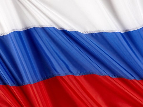 Фон российский флаг