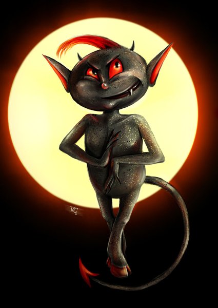 Маленький чертик
