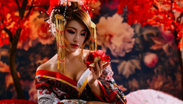 Кимоно гейши