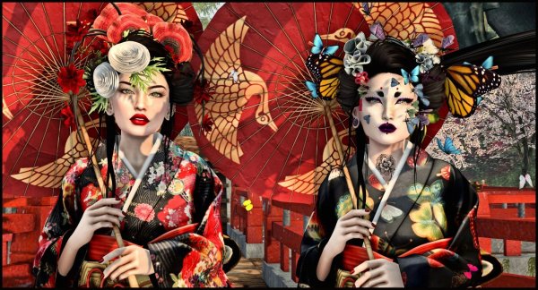 Хикару Накамура гейша