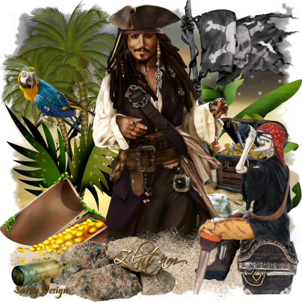 Капитан Джек Воробей и сокровища