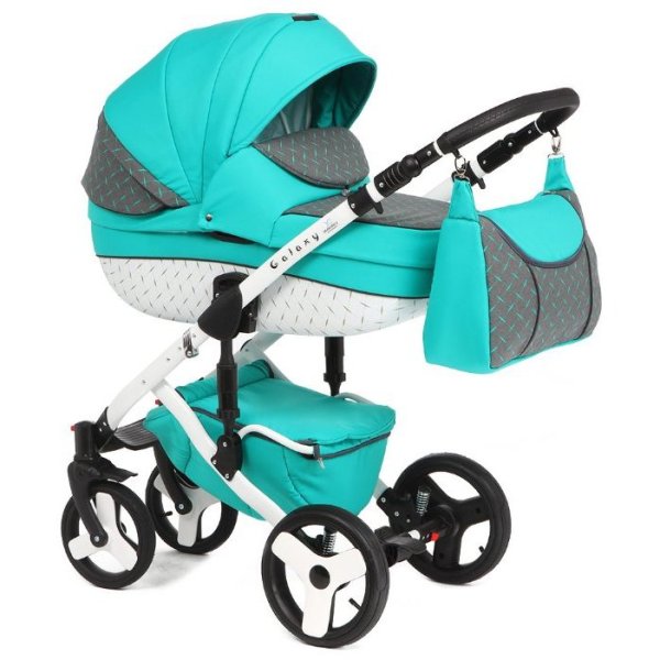 Маримекс коляска 2в1 цвет бирюзовый
