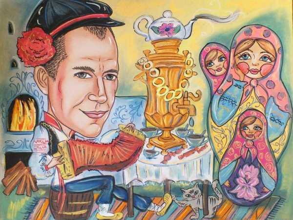 Шарж Лариса Шигорина
