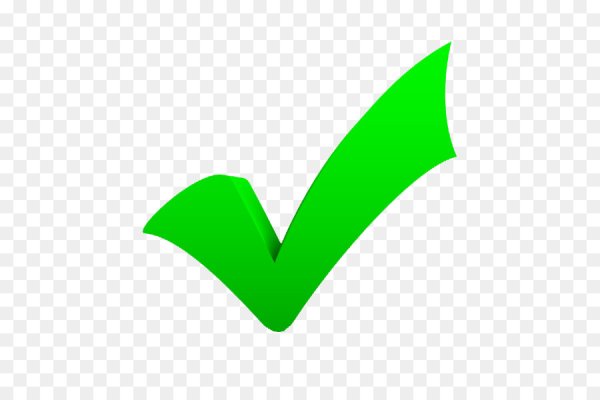 Зеленая галочка