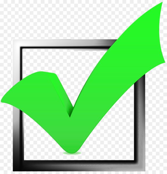 Зеленая галочка