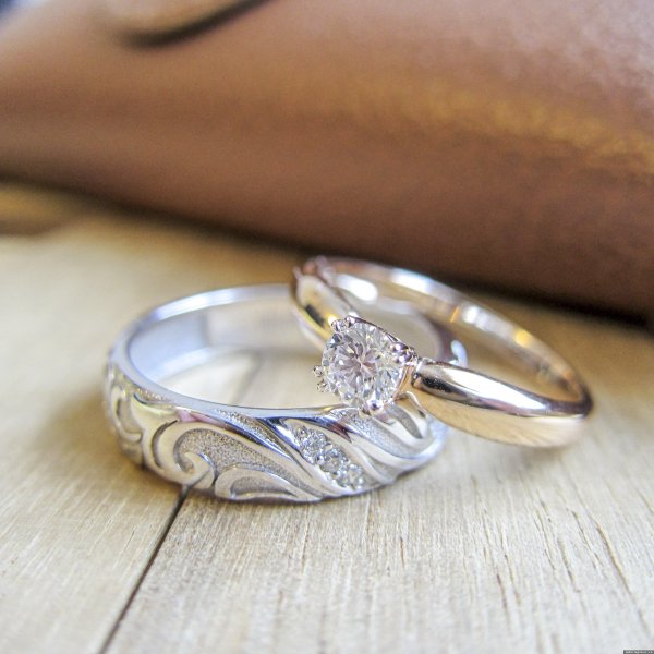 Кольцо свадебное женское