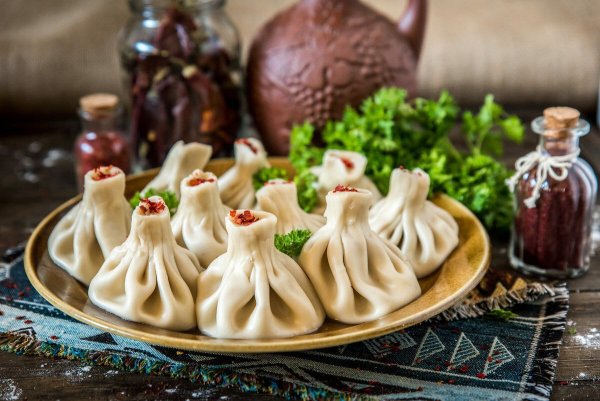 Грузинские пельмени хинкали