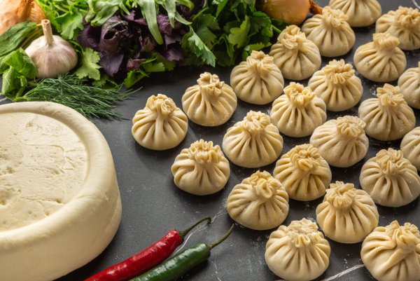 Грузинские пельмени хинкали