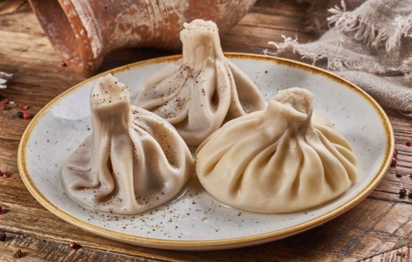 Хинкали с сыром сулугуни
