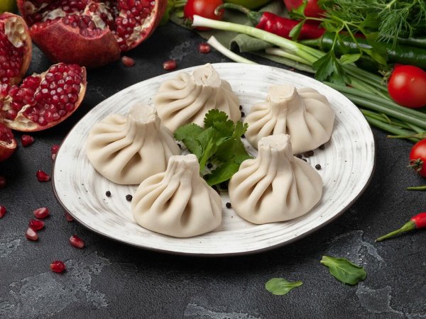 Хинкали с бараниной