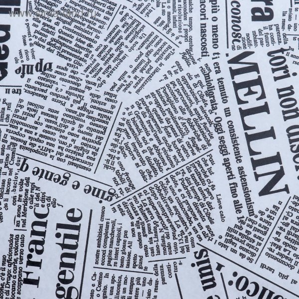 Газета черно белая