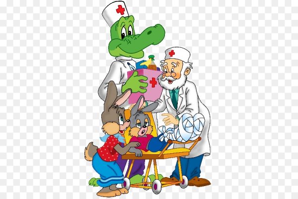 Герои мультика Айболит