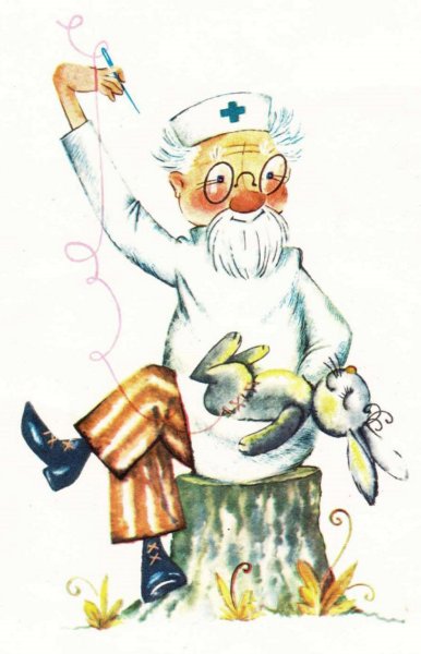 Чуковский доктор Айболит иллюстрации