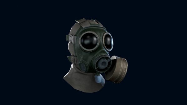 XM-40 Gasmask 3d models