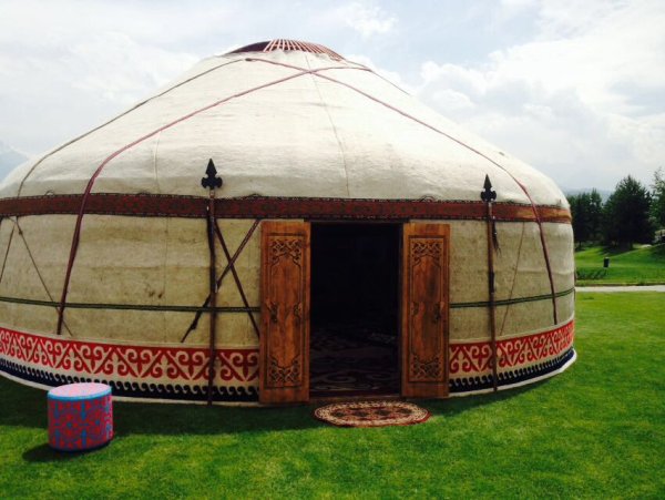 Казахское жилище юрта