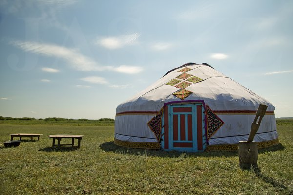 Красивая юрта