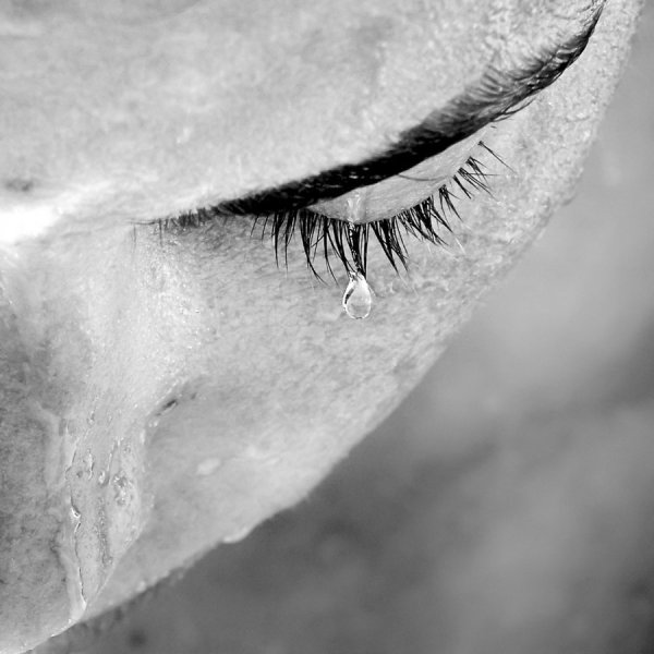 Слезы из глаз