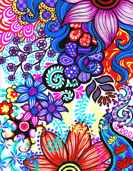 Антистресс Раскрашенные